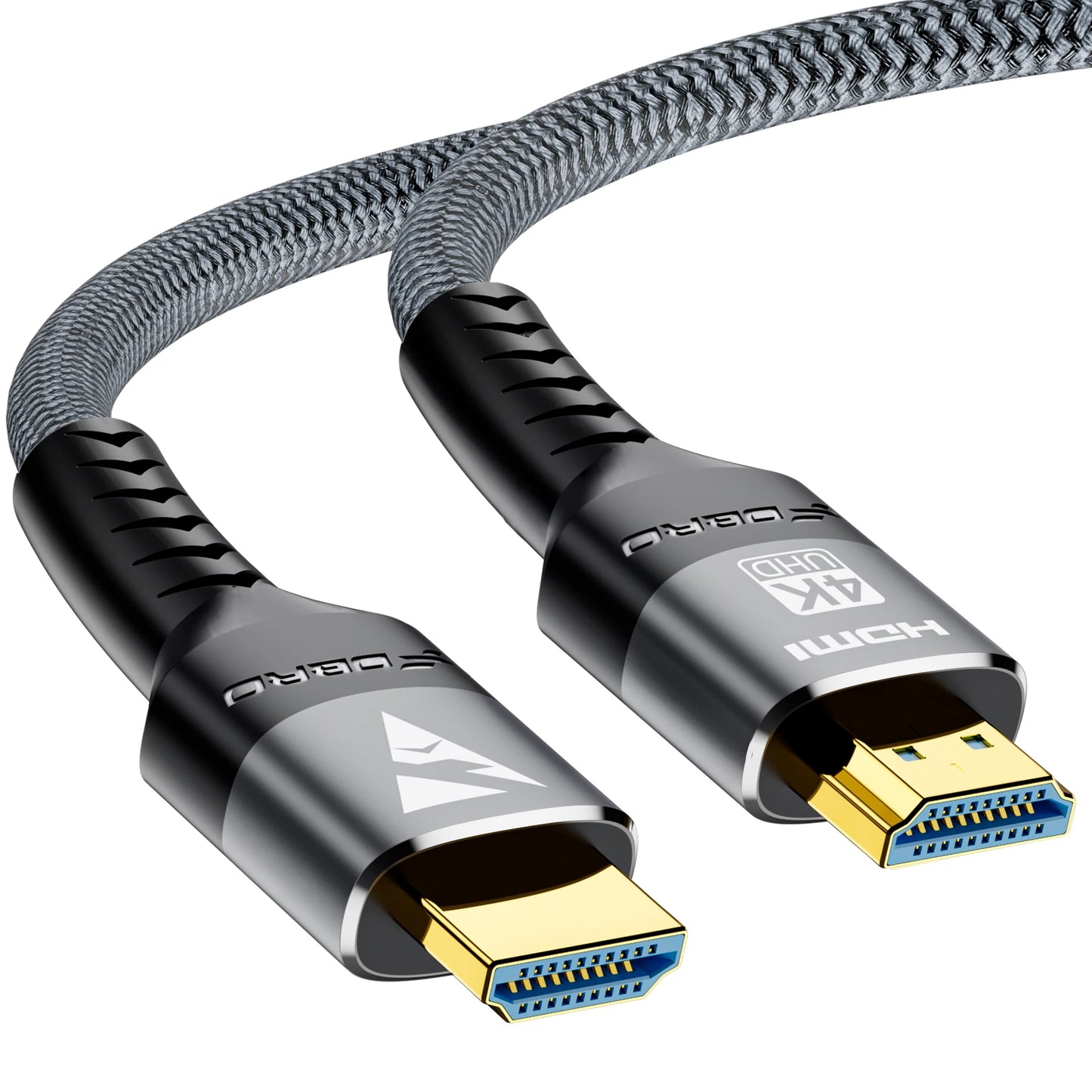 8K HDMI Cable 2.1 48Gbps High Speed HDMI Braided Cord-4K@120Hz 8K@60Hz, DTS:X, HDCP 2.2 & 2.3, HDR 10 for Compatible Laptop/PS5