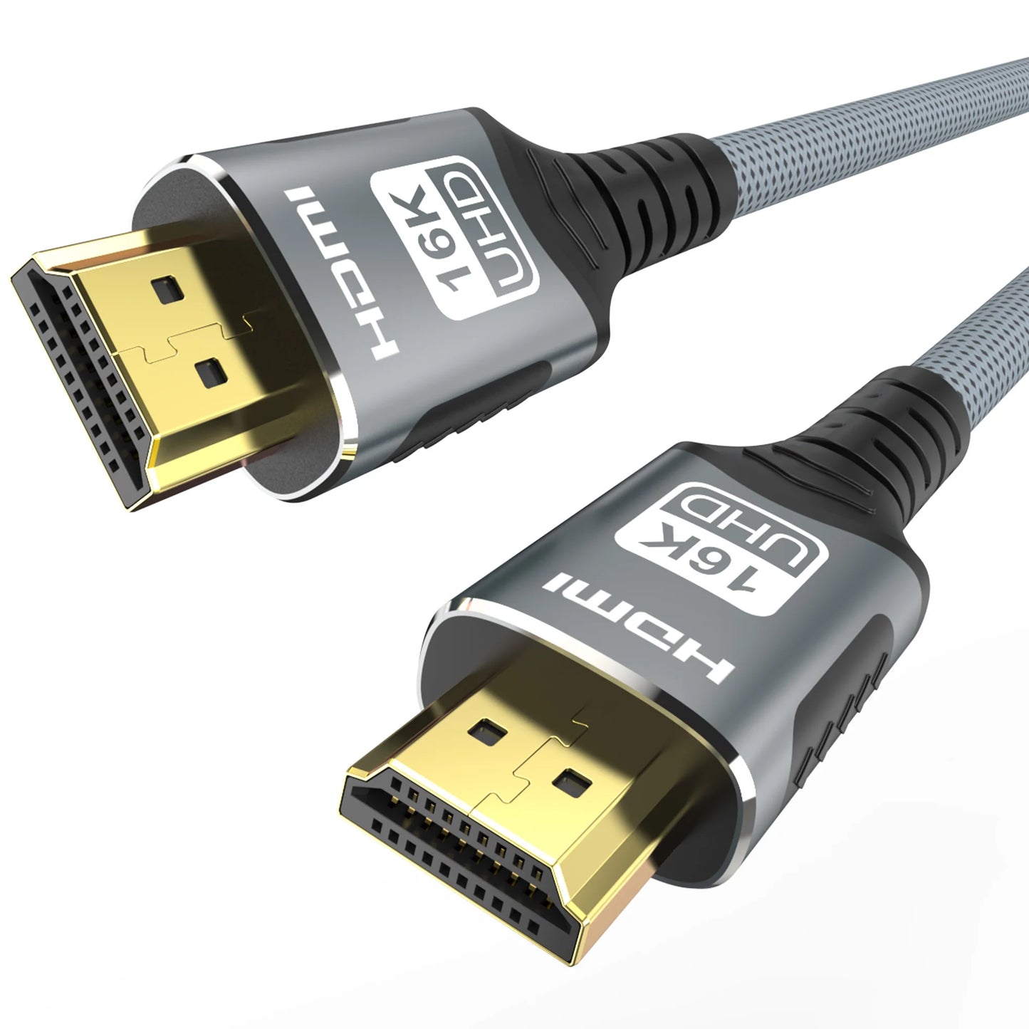 8K HDMI Cable 2.1 48Gbps  High Speed HDMI Braided Cord-4K@120Hz 8K@60Hz, DTS:X, HDCP 2.2 & 2.3, HDR 10 for Compatible Laptop/PS5