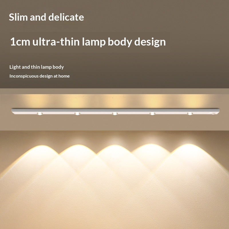Smart LED Human Sensor Light Ultra-thin Cabinet Light